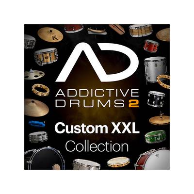 XLN Audio Addictive Drums2 Custom XXL Collection XLNオーディオ [メール納品 代引き不可]