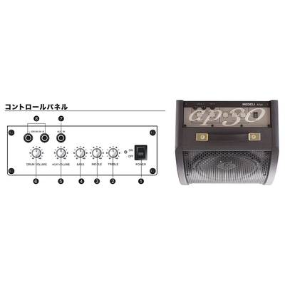 MEDELI AP30 電子ドラム専用アンプ 【メデリ 30W】 | 島村楽器