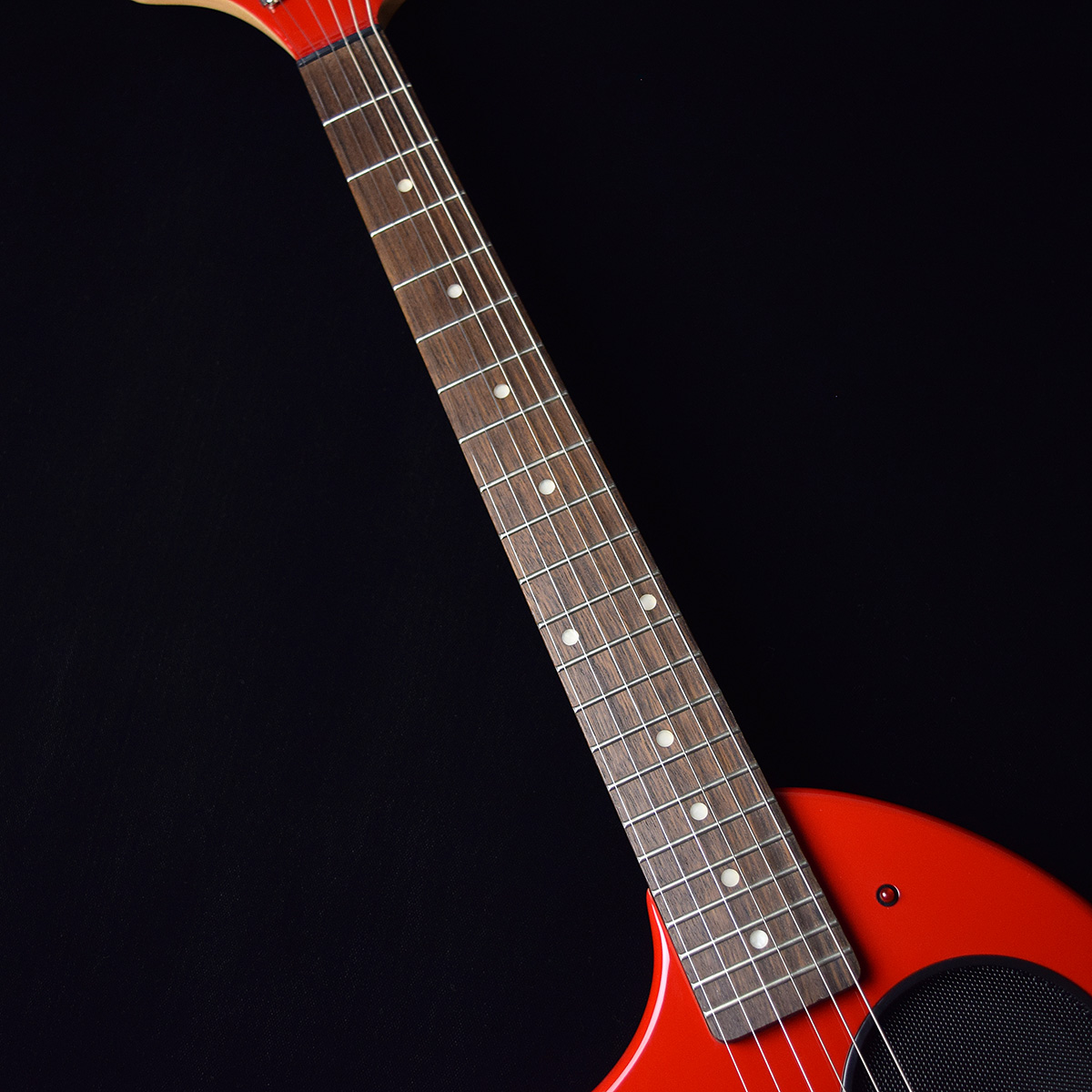 FERNANDES ZO RED LH 左利きモデル スピーカー内蔵ミニエレキギター