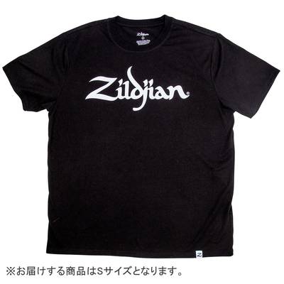 Zildjian T3010 クラシックブラックロゴTシャツ Sサイズ ジルジャン 