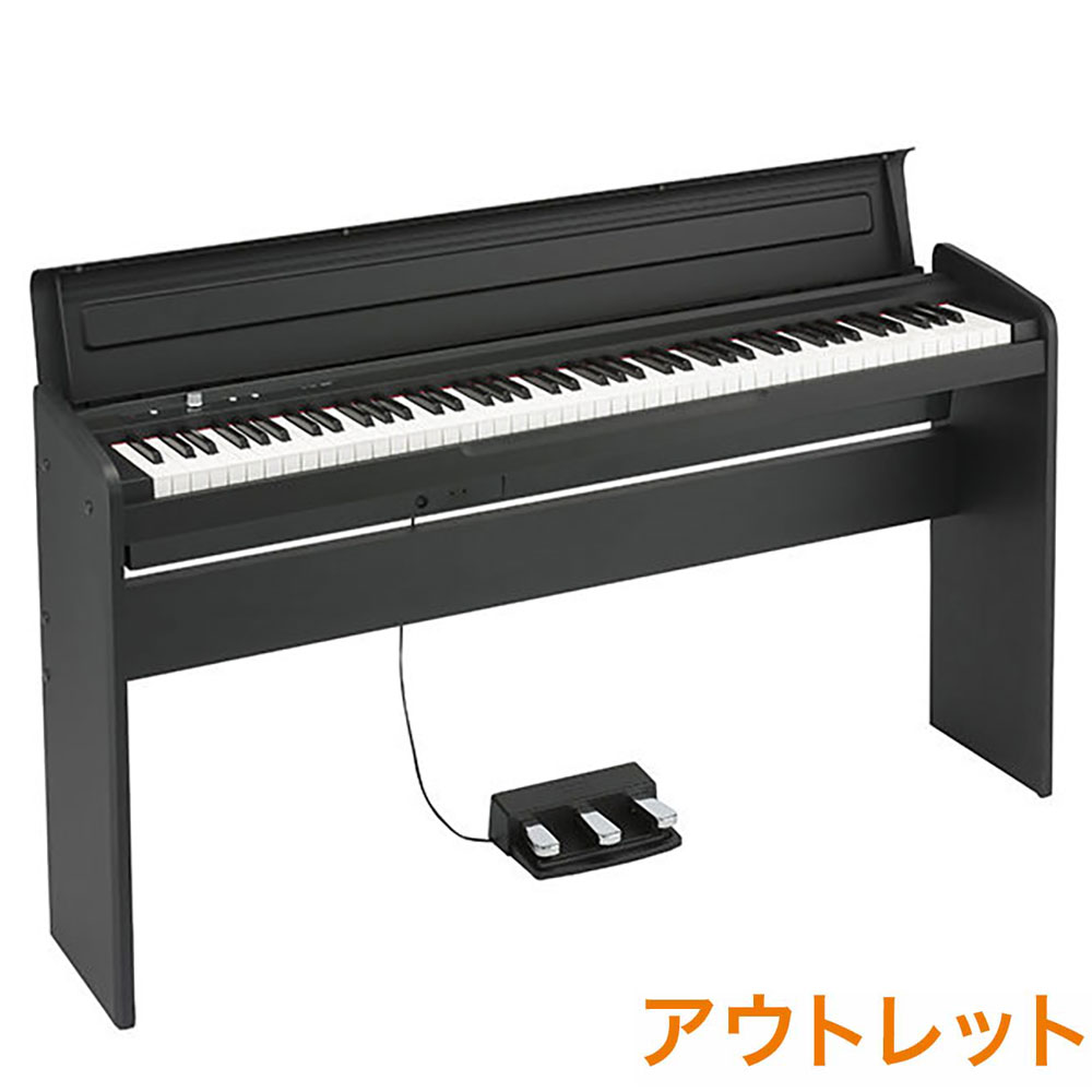 【B級品特価】 KORG LP-180 BK ブラック 電子ピアノ 88鍵盤 【コルグ】