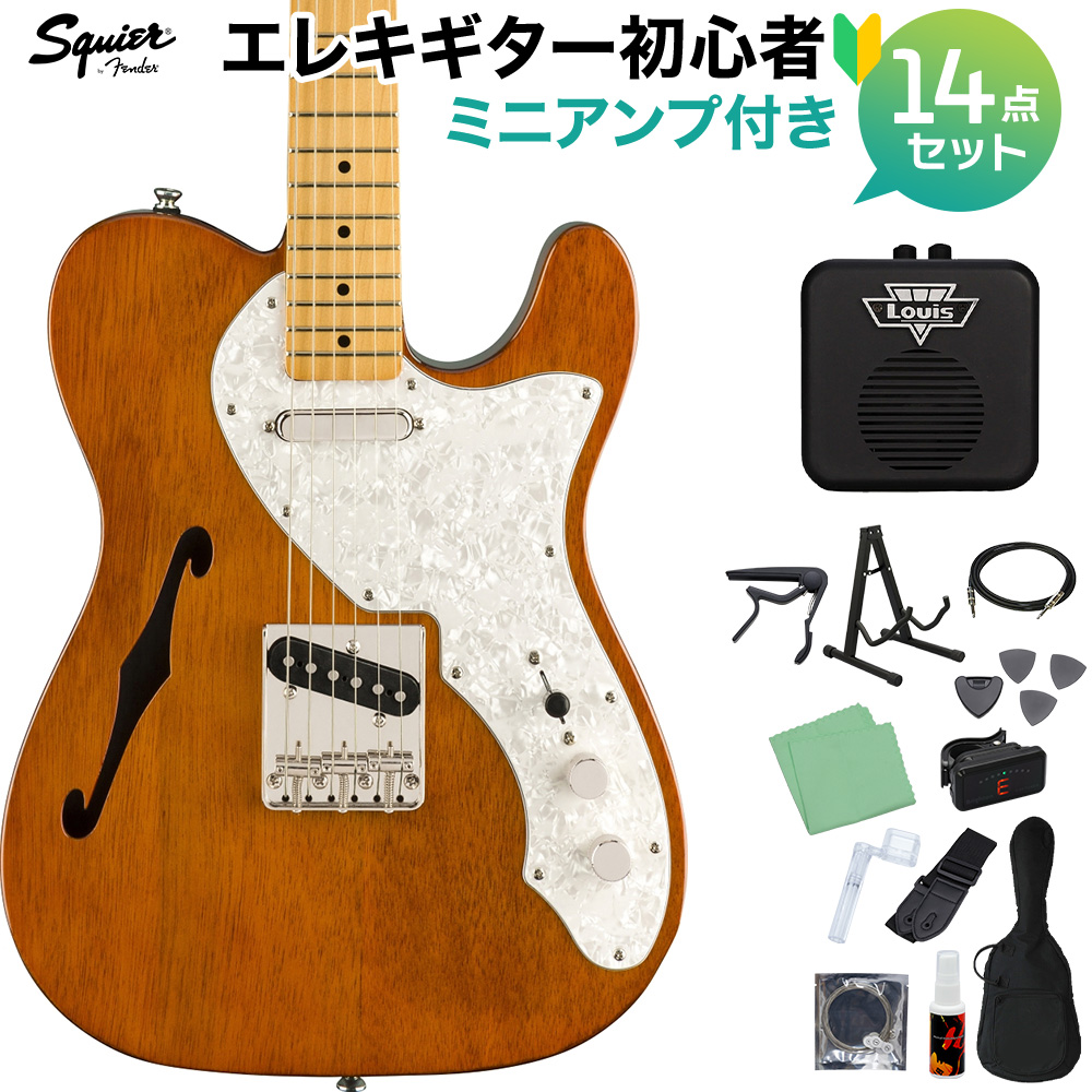 Squier by Fender Classic Vibe '60s Telecaster Thinline Natural 