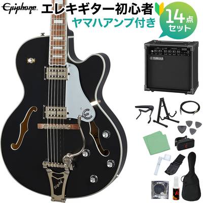 Epiphone Emperor Swingster Black Aged Gloss エレキギター