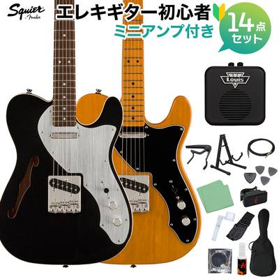 Squier by Fender FSR Classic Vibe '60s Telecaster Thinline エレキギター 初心者14点セット ミニアンプ付き 【スクワイヤー / スクワイア】