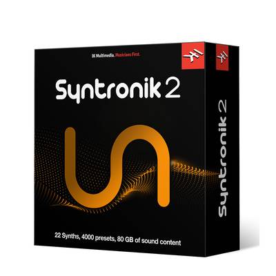 IK Multimedia Syntronik2 初回限定版 【IKマルチメディア】【2022年2月以降発売予定】