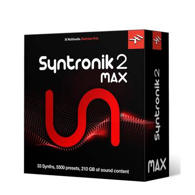 IK Multimedia Syntronik2 MAX 初回限定版 【IKマルチメディア】【2022年2月以降発売予定】