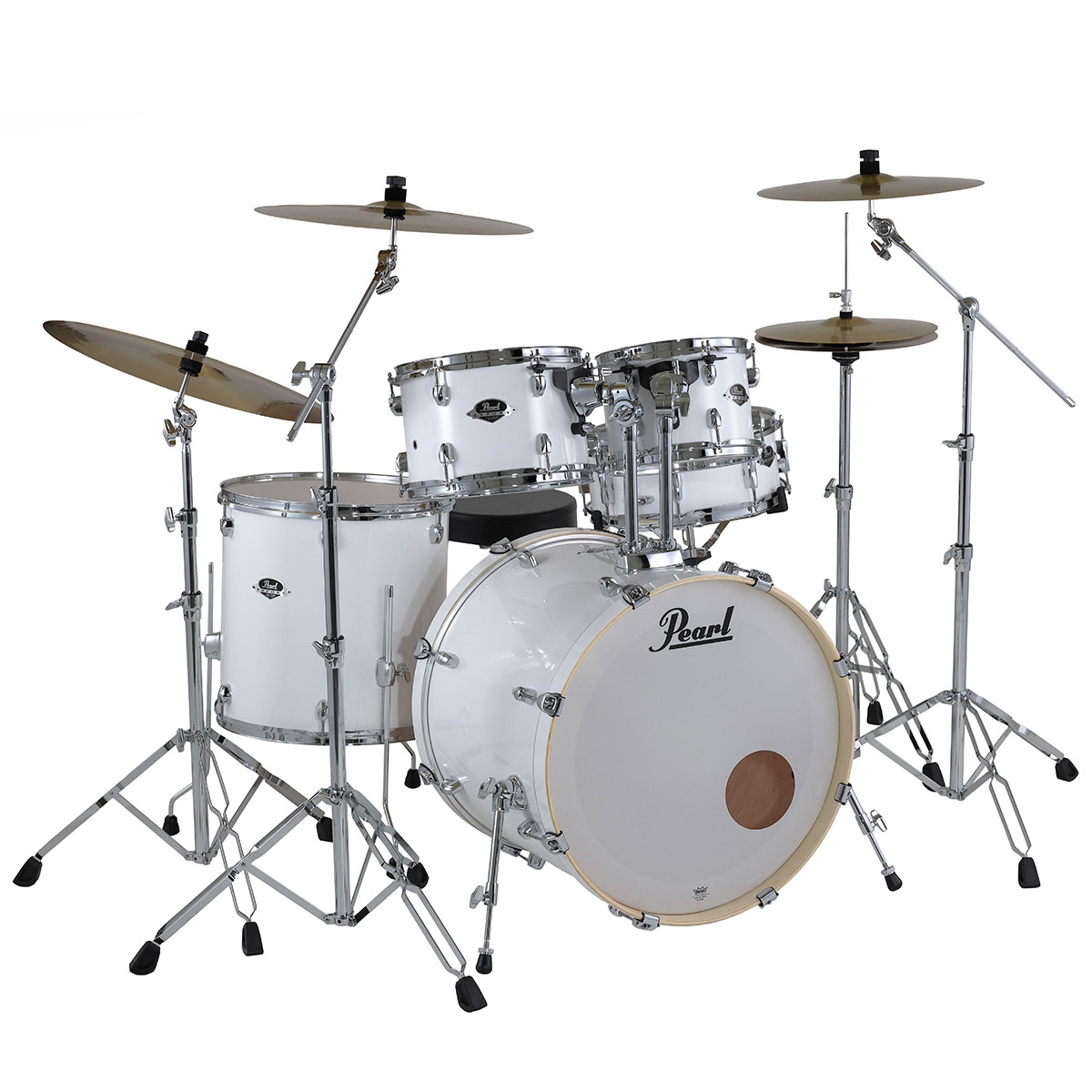 Pearl EXX725S/C-2CSNN #33 Pure White ドラムセット 2クラッシュ 22 