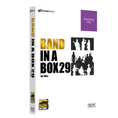 PGmusic Band in a Box 29 for Mac EverythingPAK 【PGミュージック PGBBTEM111】