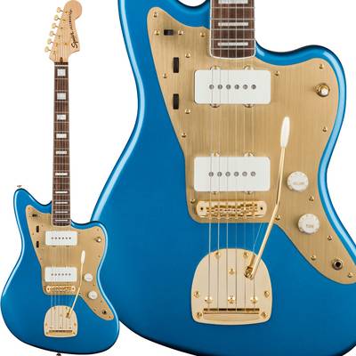 Squier by Fender 40th Anniversary Jazzmaster Gold Edition Lake Placid Blue エレキギター ジャズマスター 【スクワイヤー / スクワイア】【数量限定】