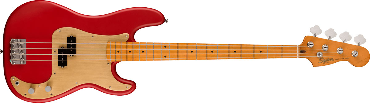 Squier by Fender 40th Anniversary Precision Bass Vintage Edition Satin  Dakota Red エレキベース スクワイヤー / スクワイア 【数量限定】 | 島村楽器オンラインストア