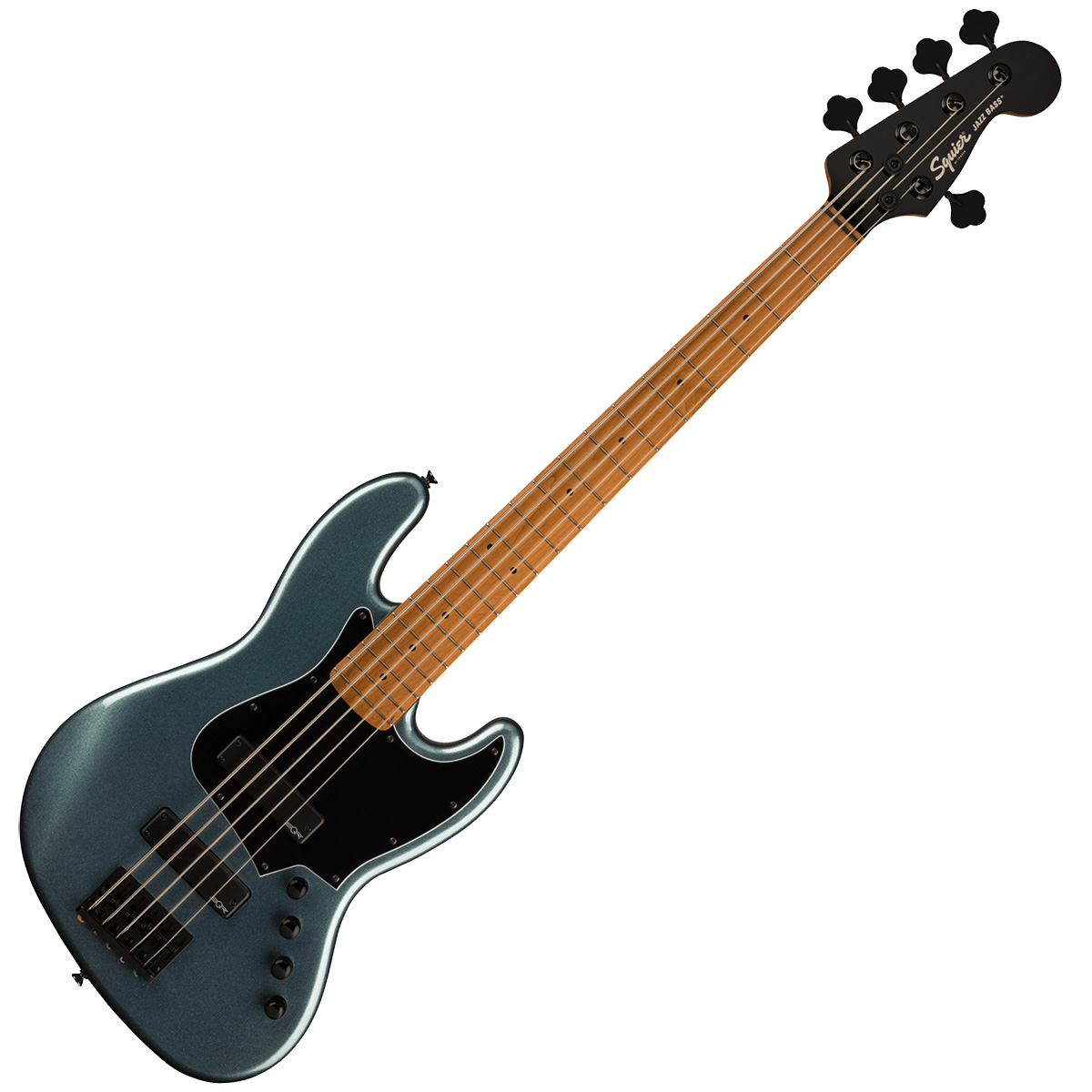 Squier by Fender Contemporary Active Jazz Bass HH V Gunmetal 
