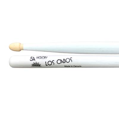 LOS CABOS LCD5AHW ドラムスティック 【ロスカボス White Hickory White Dip 5A】