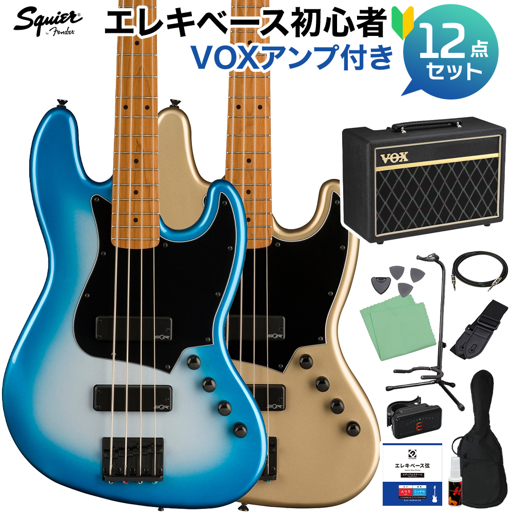 Squier by Fender Contemporary Active Jazz Bass HH ベース 初心者12