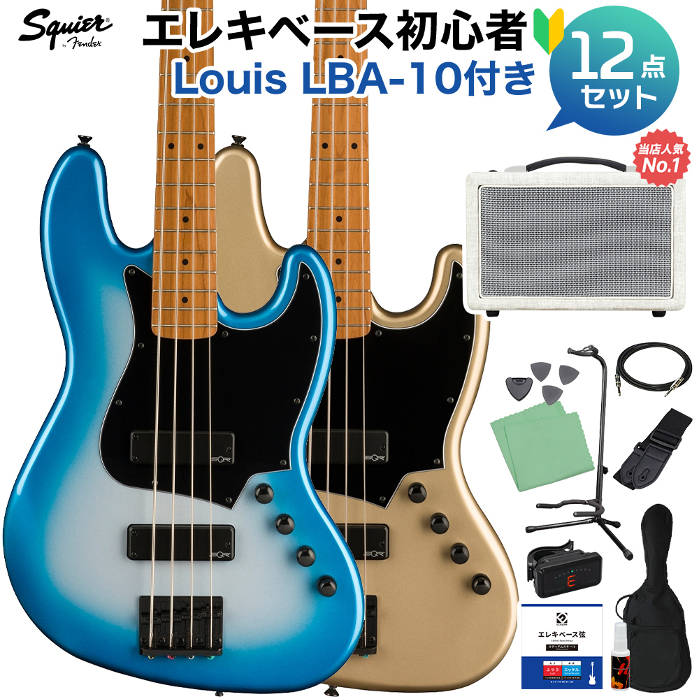 Squier by Fender Contemporary Active Jazz Bass HH ベース 初心者12 ...