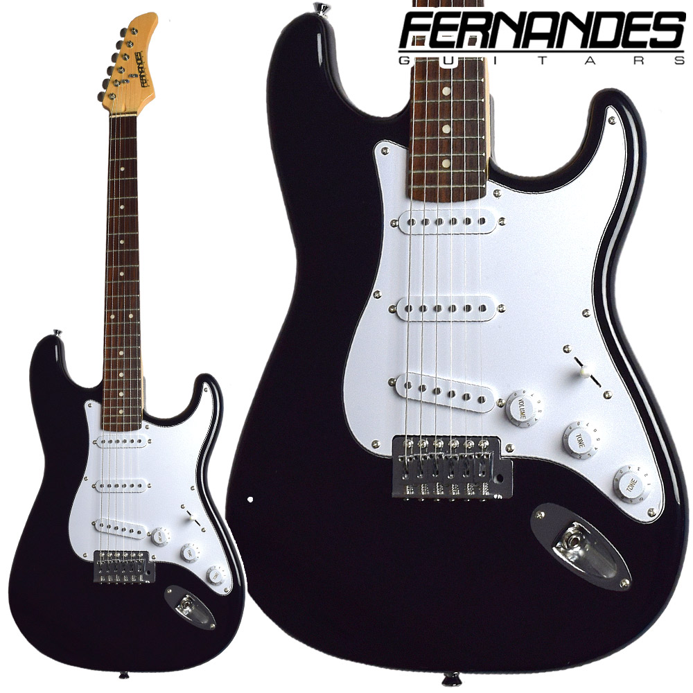 FERNANDES フェルナンデス LE-1Z 3S/L BLK エレキギター ブラック ストラトキャスタータイプ