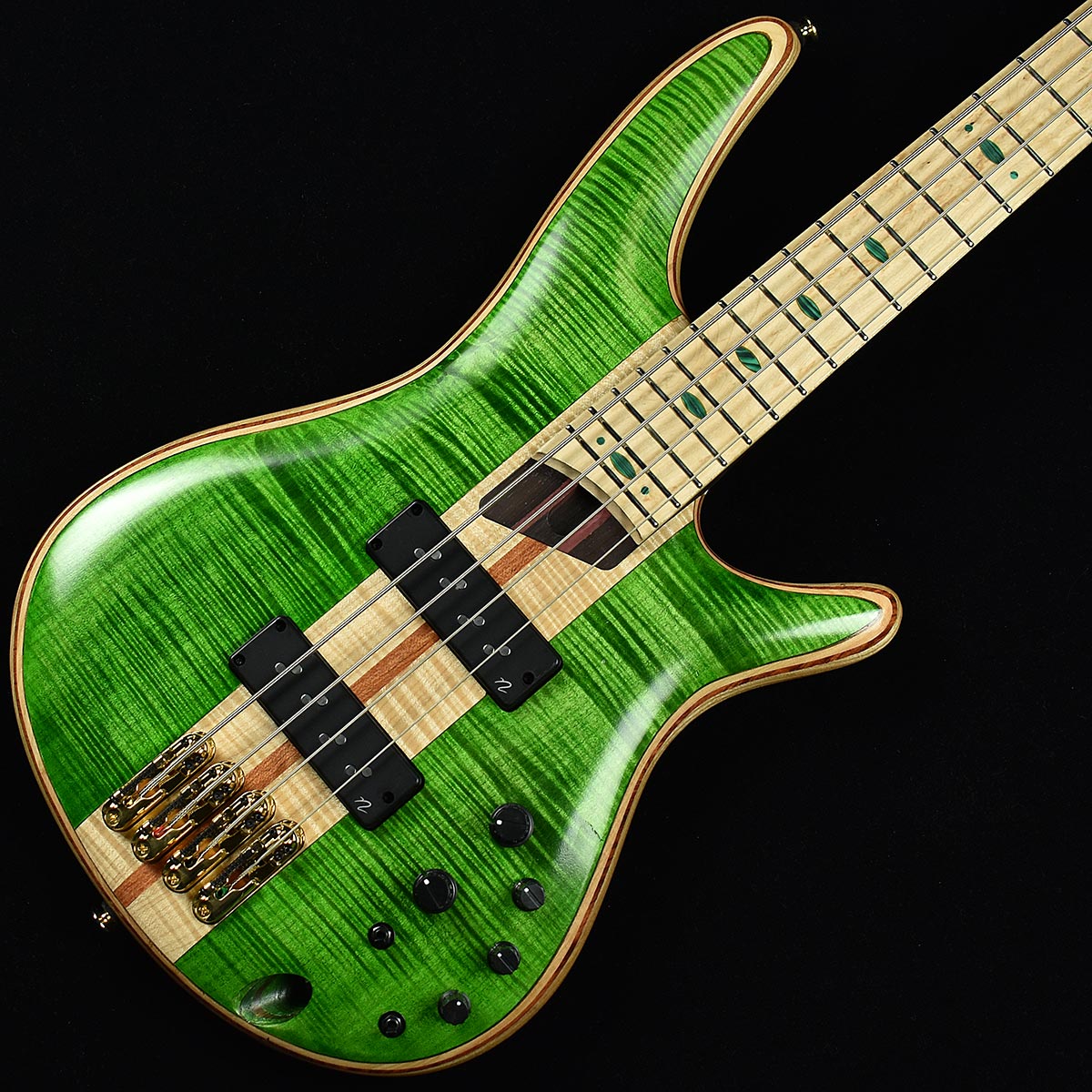Ibanez SR4FMDX Emerald Green Low Gloss　S/N：I211210292 【アイバニーズ】【限定モデル】【未展示品】