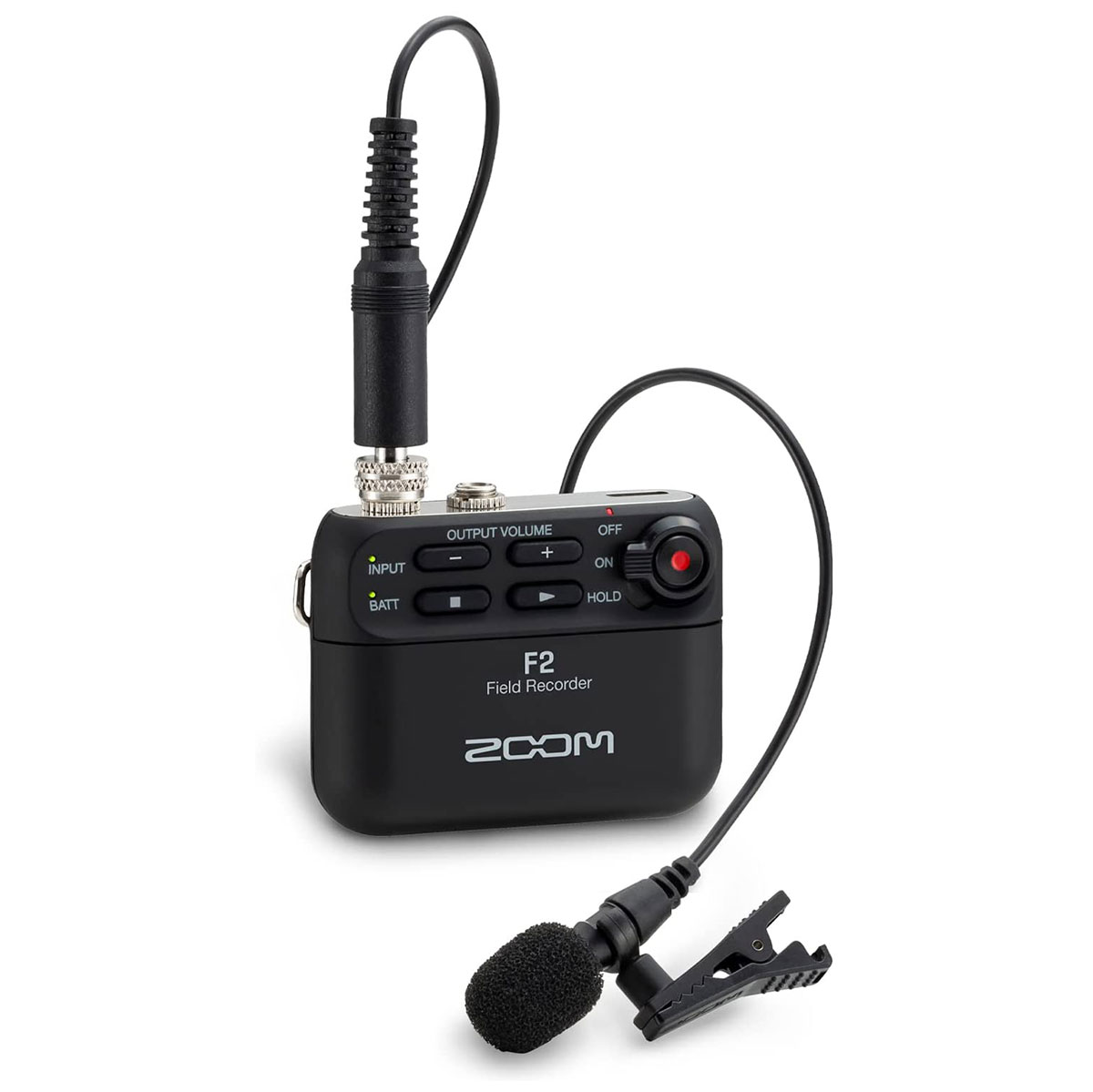 ZOOM F2-BT/B (ブラック) 32bitフロート録音対応　フィールドレコーダー　Bluetooth 機能内蔵 ズーム