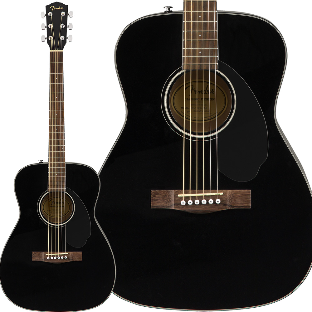 Fender CC-60S Black アコースティックギター フェンダー