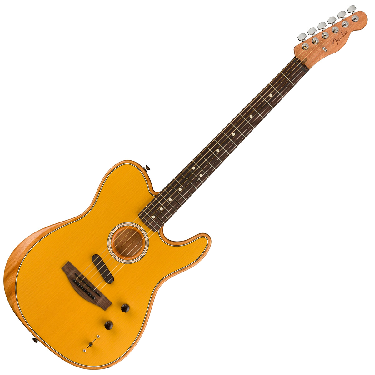Fender フェンダー ACOUSTASONIC PLAYER TELECASTER BTB Butterscotch Blonde エレアコギター アコスタソニック プレイヤー