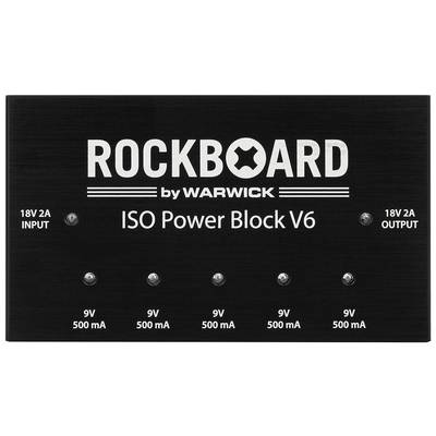 ROCKBOARD ISO Power Block V6 エフェクター用パワーサプライ 【最大5台対応】【9V】 ロックボード 