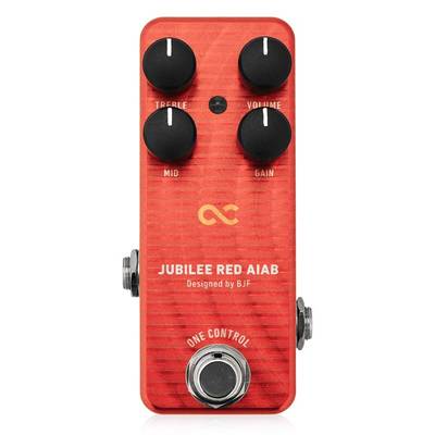 One Control JUBILEE RED AIAB コンパクトエフェクター AIAB 【ワンコントロール】