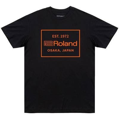 Roland EST. 1972 T-Shirt ローランドロゴ Tシャツ ローランド RLS-T1972