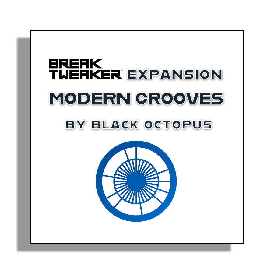 iZotope BreakTweaker Expansion: Modern Grooves by Black Octopus 【アイゾトープ】[メール納品 代引き不可]