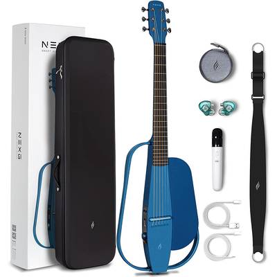 ENYA NEXG BLUE スマートギター アコースティックギター サイレントギター アンプ内蔵 ワイヤレスマイク付属 Blutooth搭載 【エンヤ ネクスジー】