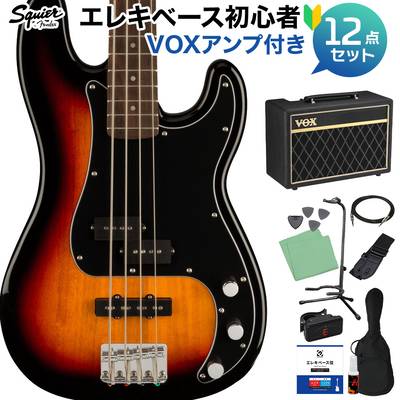 Squier by Fender FSR Affinity Series Precision Bass PJ 3-Color Sunburst ベース 初心者12点セット 【VOXアンプ付】 プレシジョンベース 【スクワイヤー / スクワイア】