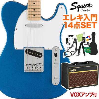 Squier by Fender FSR Affinity Series Telecaster Lake Placid Blue エレキギター 初心者14点セット【VOXアンプ付き】 テレキャスター 【6月下旬〜7月入荷予定】 【スクワイヤー / スクワイア】