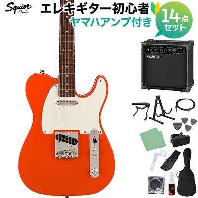 Squier by Fender FSR Classic Vibe '60s Custom Telecaster Candy Tangerine エレキギター初心者14点セット 【ヤマハアンプ付き】 テレキャスター 【6月下旬〜7月入荷予定】 【スクワイヤー / スクワイア】