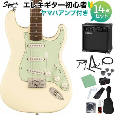 Squier by Fender FSR Affinity Series Stratocaster Olympic White
