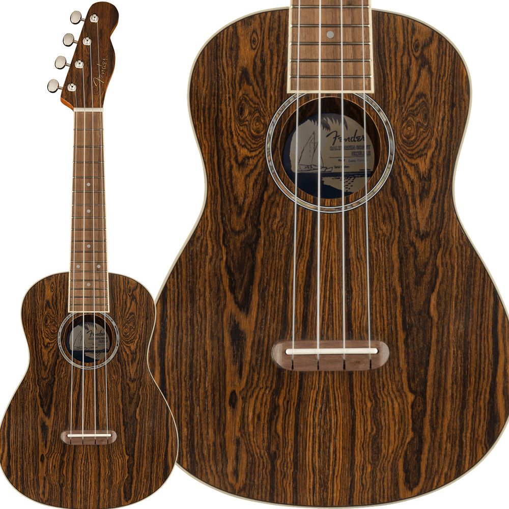 Fender Zuma Exotic Concert Ukulele Bocote コンサートウクレレ