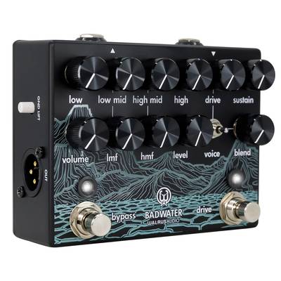 WALRUS AUDIO Badwater Bass Pre-amp and D.I. ベースプリアンプ ...