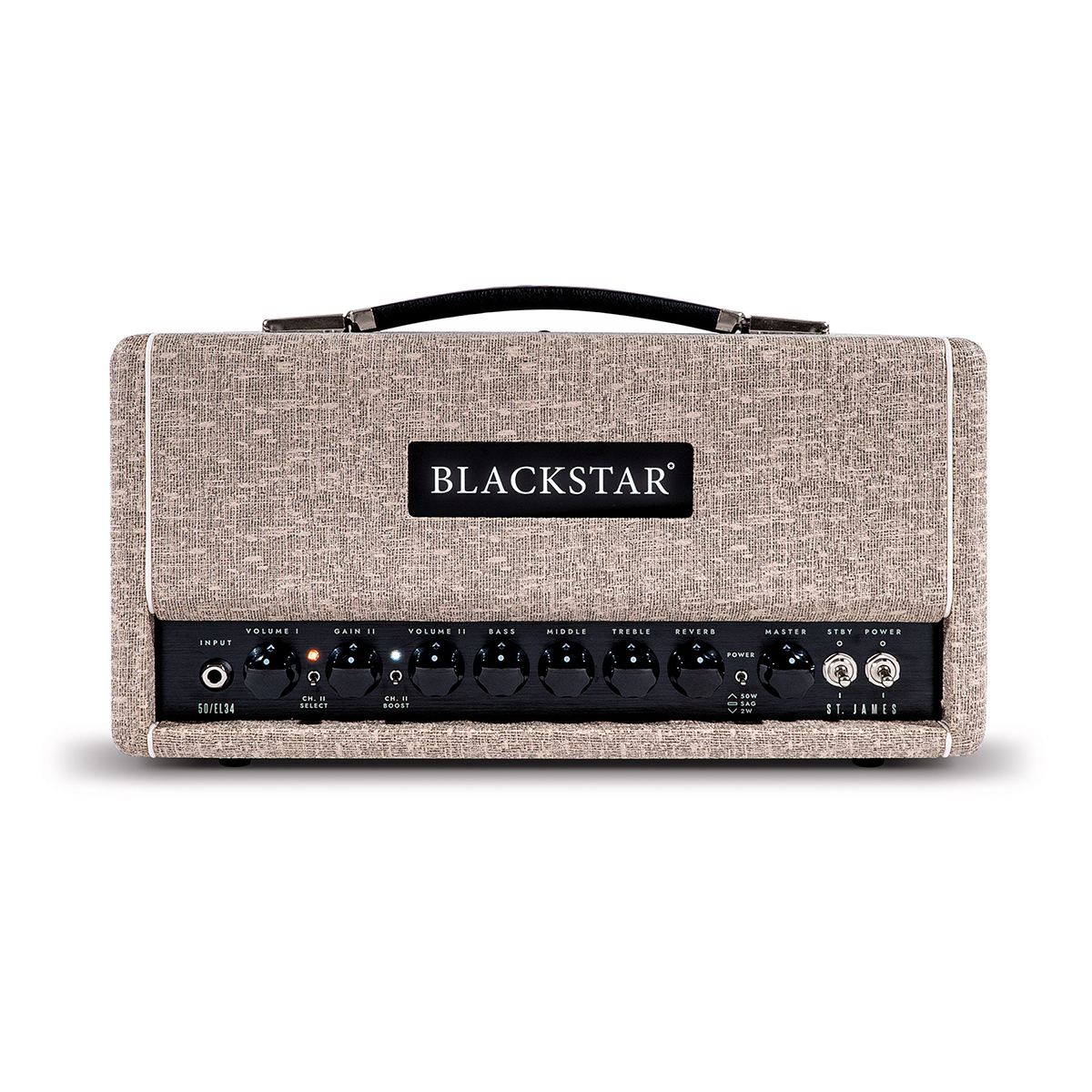 Blackstar St. James 50 EL34 Head チューブギターアンプヘッド 