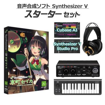 AH-Software 京町セイカ 初心者スターターセット Synthesizer V AI B6069 (D2R)
