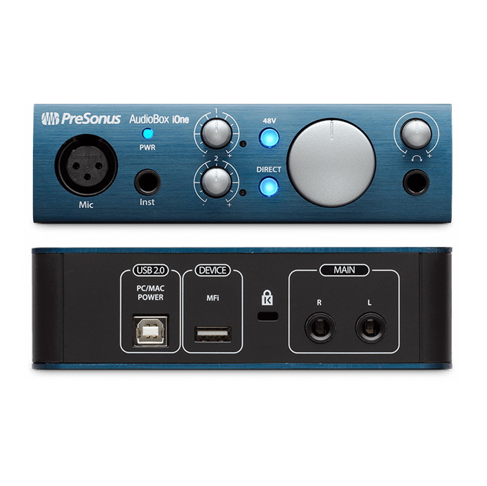 【美品】PreSonus AudioBox iOne オーディオインターフェース