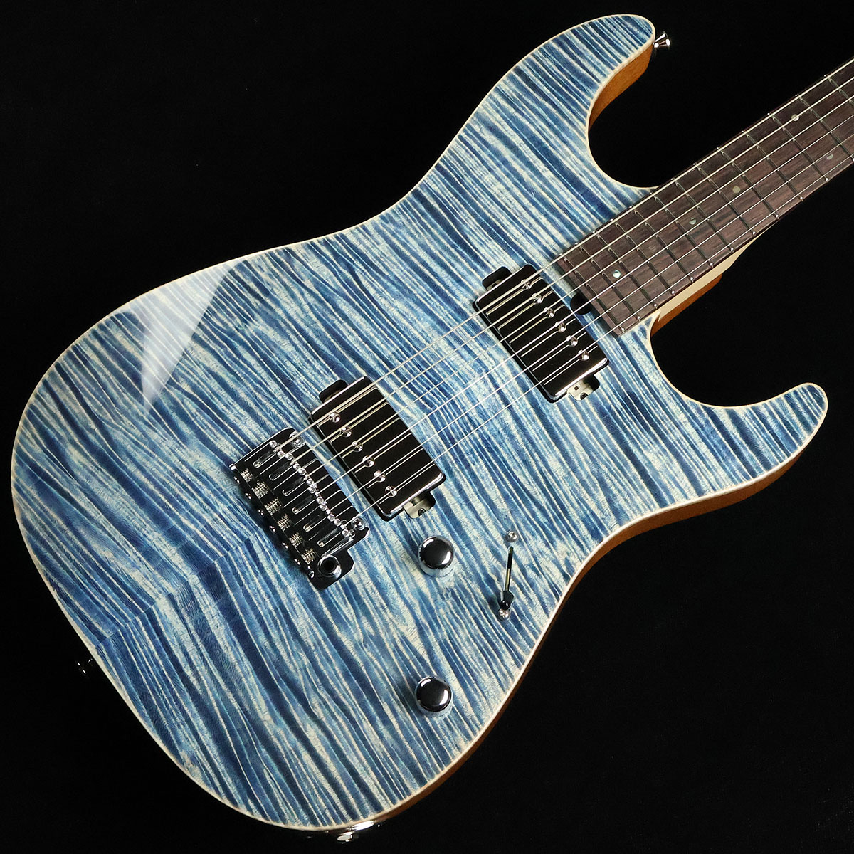 T's Guitars DST-DX22 Trans Blue Denim S/N：062614 【 ティーズ ...