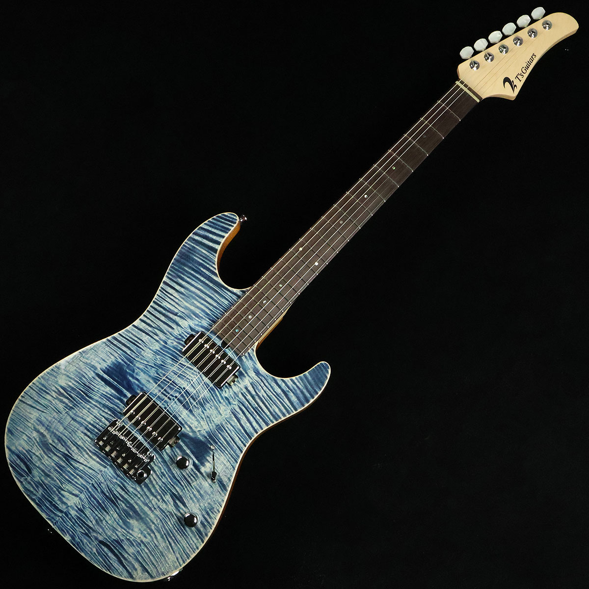 T's Guitars DST-DX22 Trans Blue Denim S/N：062615 ティーズギター
