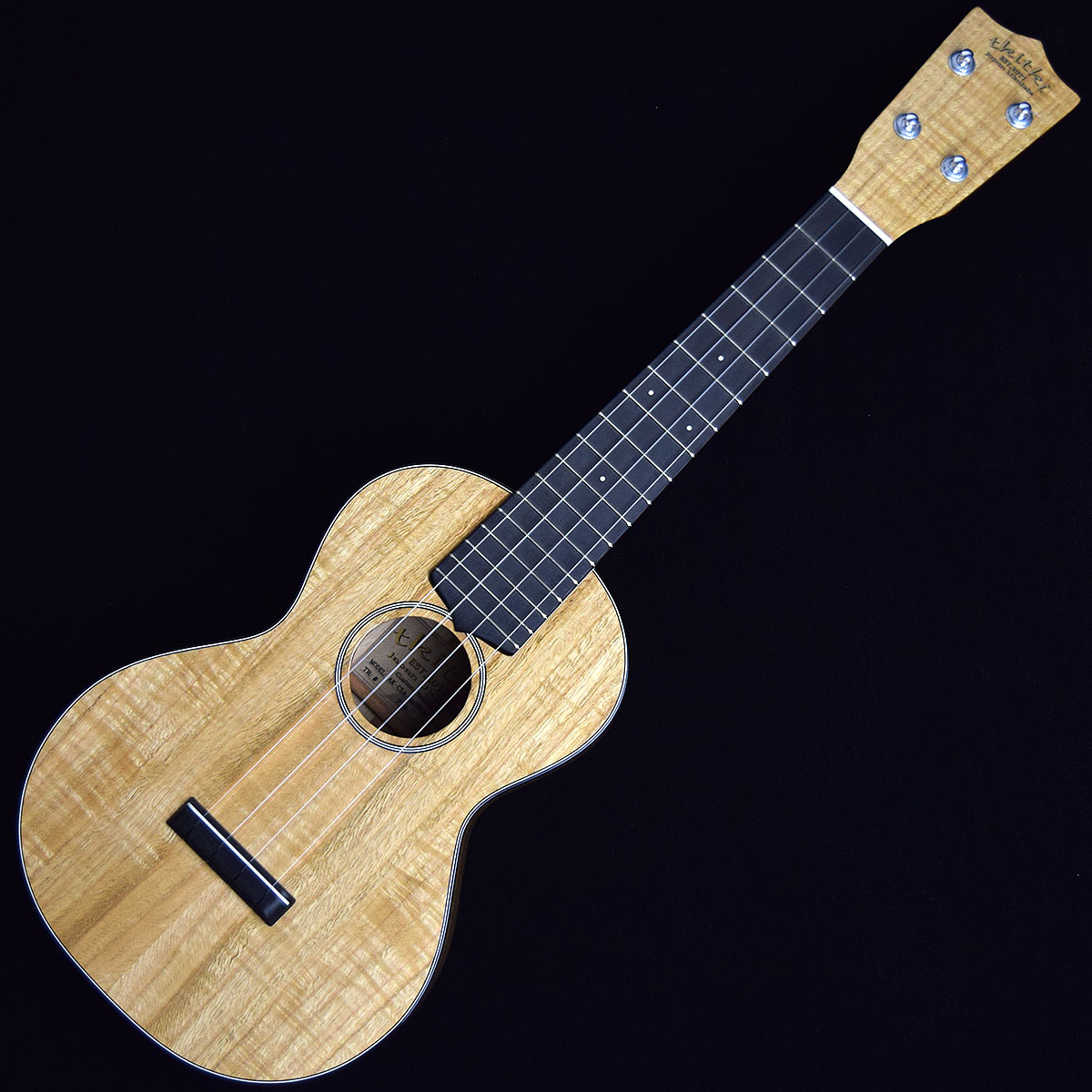 tkitki Ukulele AK-C5A SH #774 コンサートウクレレ 日本製 オール単板