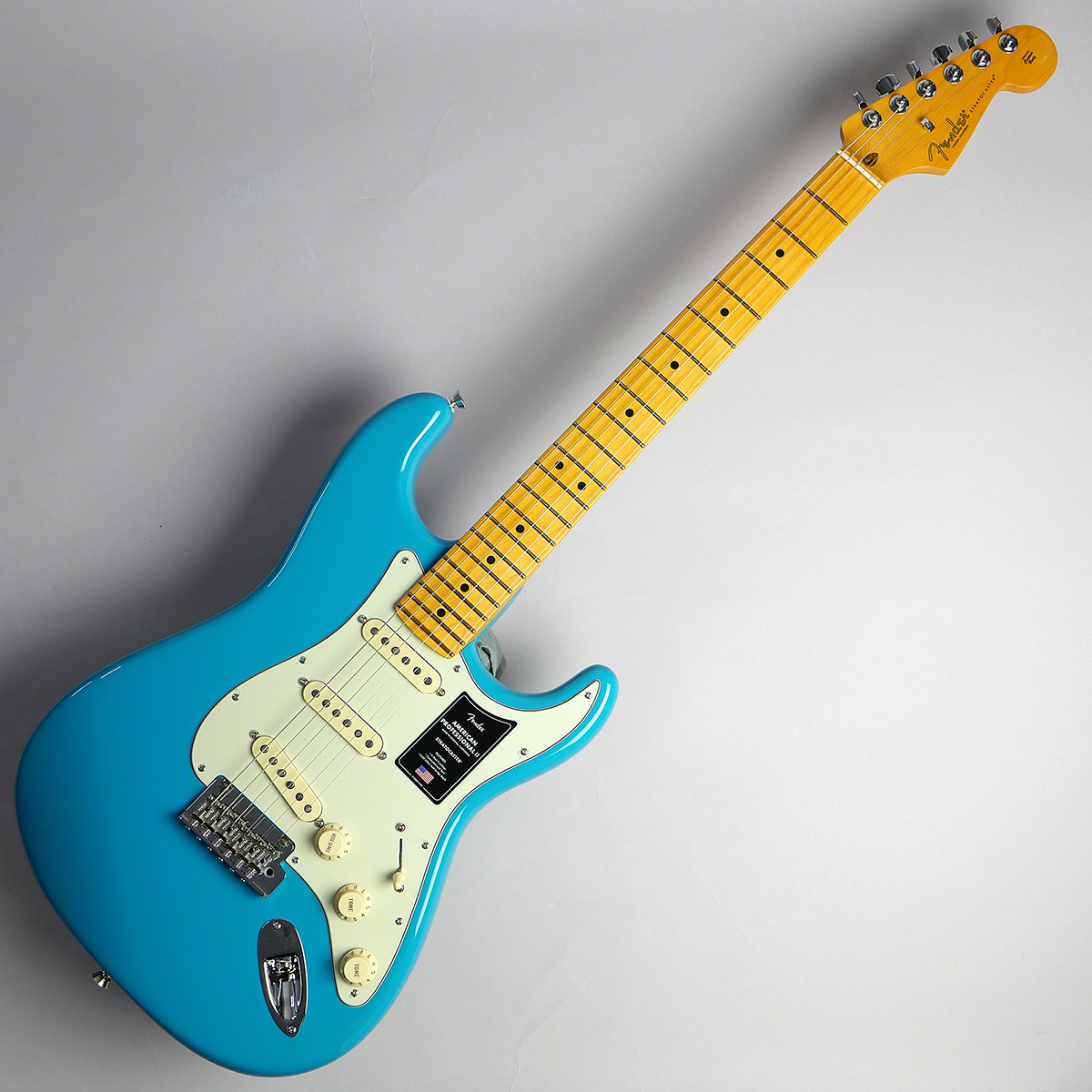 Fender American Professional II Stratocaster Maple Miami Blue 
