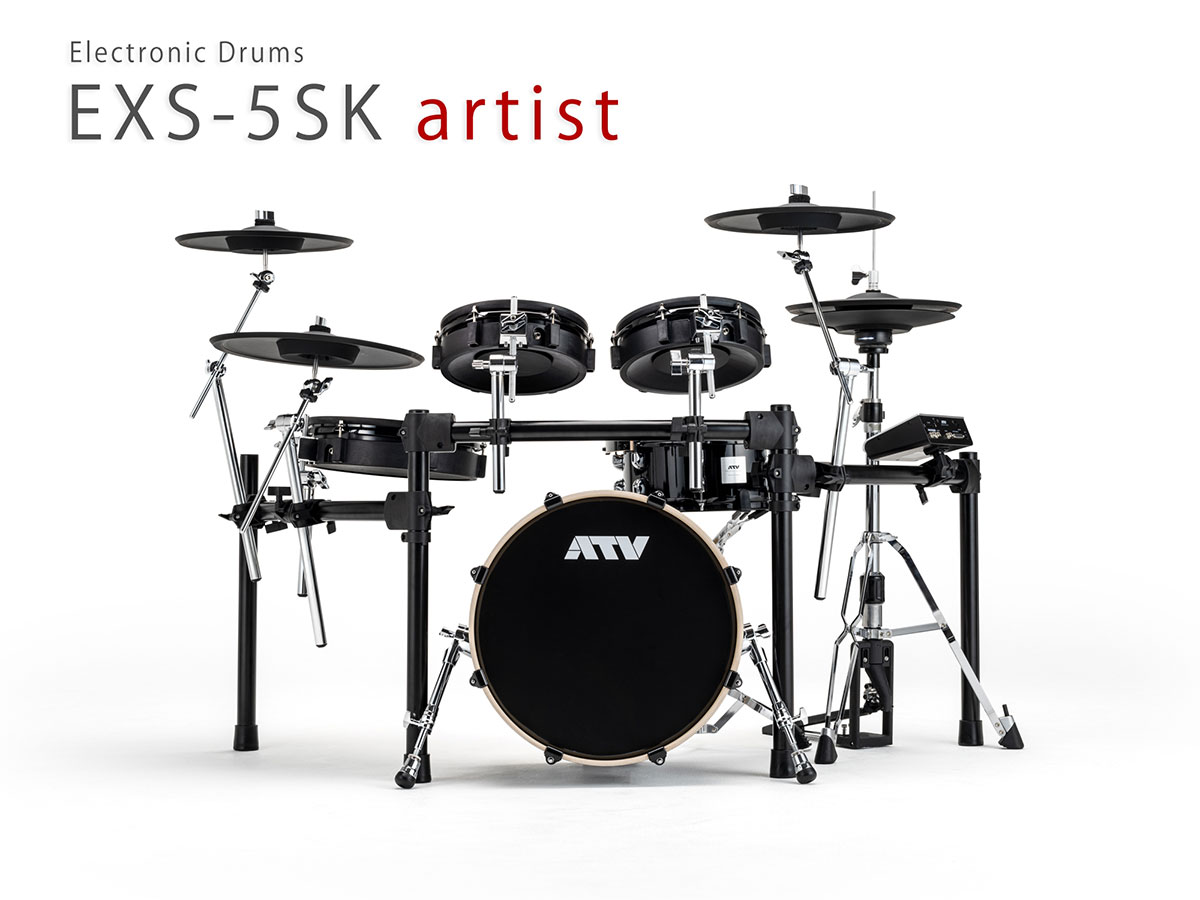 ATV EXS-5SK artist 電子ドラム セット 【エーティーブイ aDrums EXS