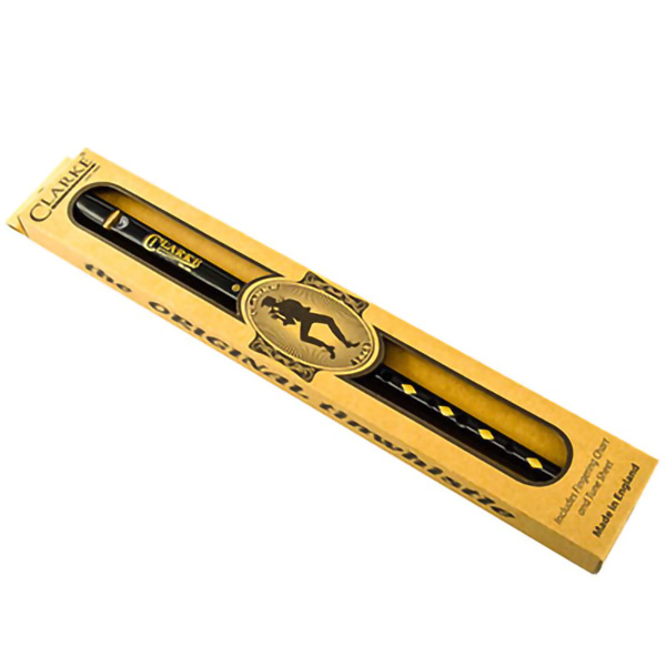 Clarke SBDC TIN Whistle original D with DIAMOND Decor ティンホイッスル D調