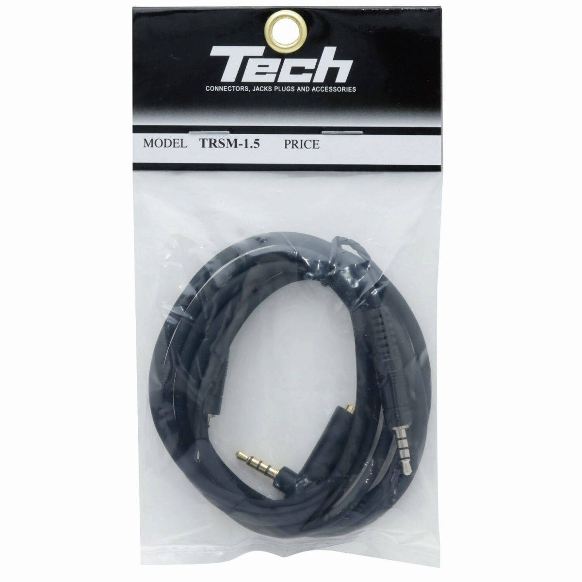 Tech TRSM-1.5 4極 TRRS 3.5mmステレオミニケーブル オーディオ