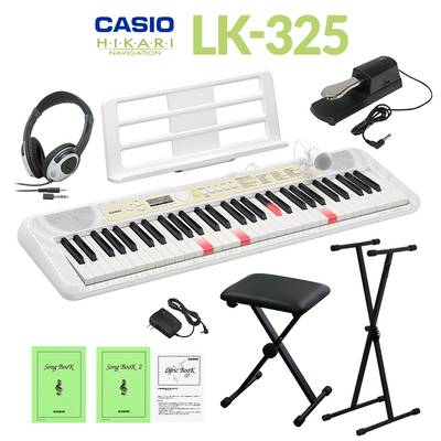 【最終在庫】 CASIO LK-325 光ナビゲーションキーボード 61鍵盤