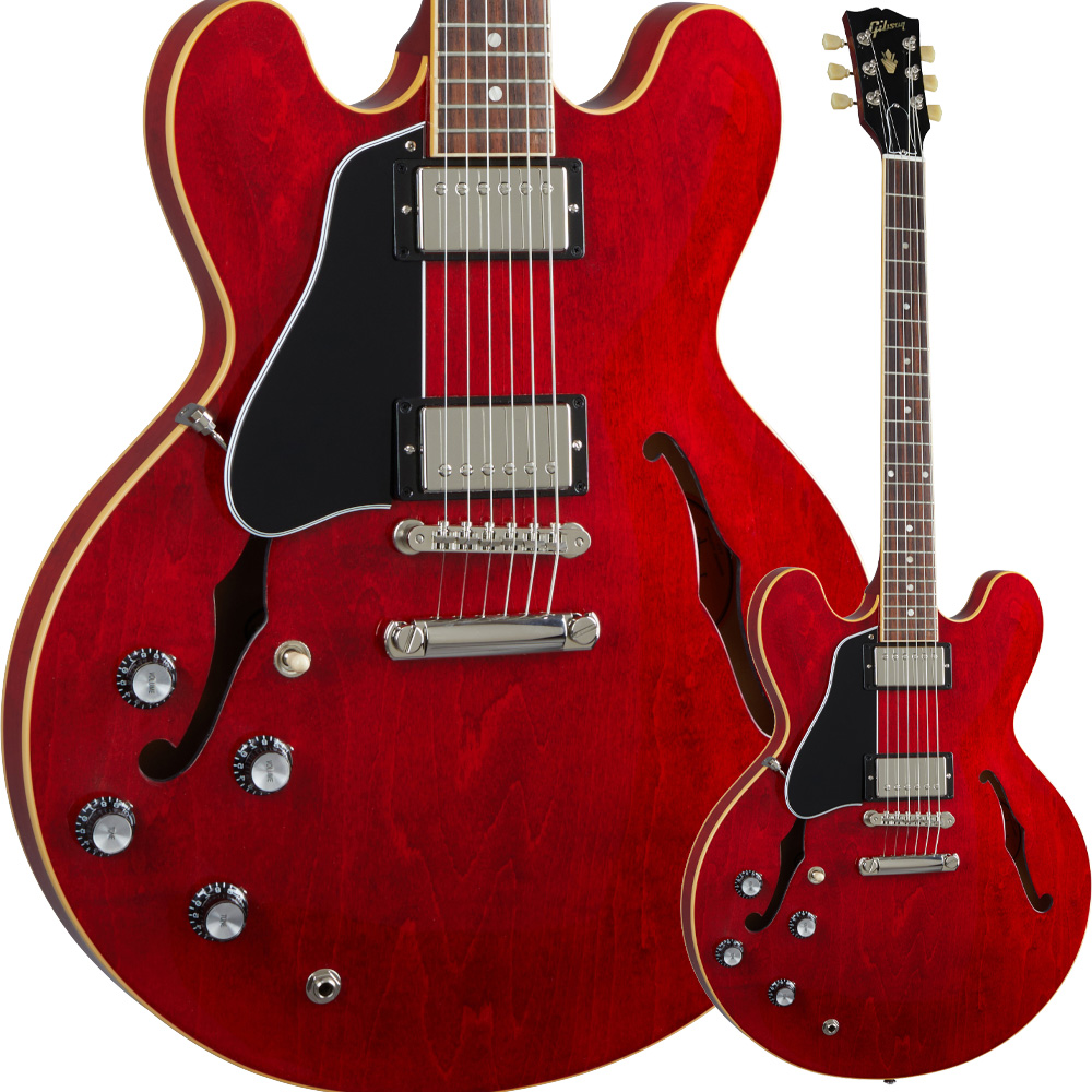 Gibson ES-335 Left Handed Sixties Cherry 左利き用 レフティエレキギター セミアコ ギブソン ES335