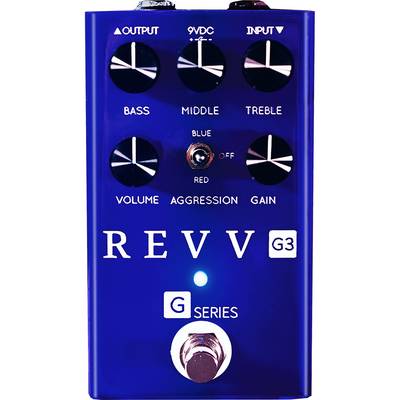 Revv Amplification G3 Pedal コンパクトエフェクター オーバードライブ／ディストーション レヴ・アンプリフィケーション 