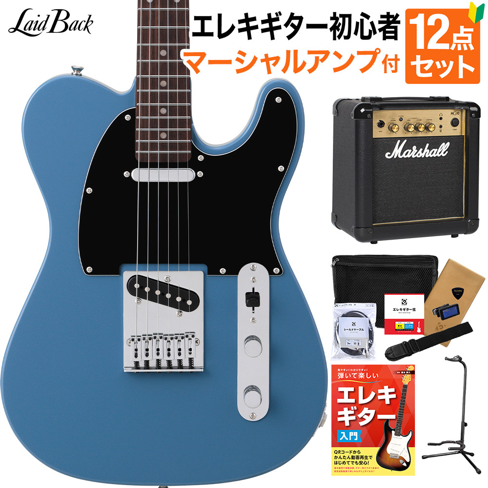 LaidBack LTL-5-R-SS FOB エレキギター初心者12点セット【マーシャル ...