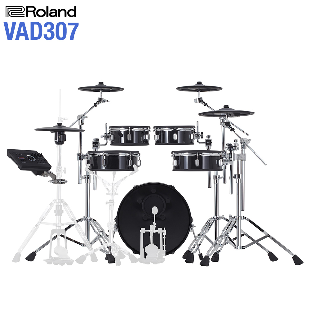 今だけハードウェアプレゼント!】 Roland VAD307 電子ドラム セット