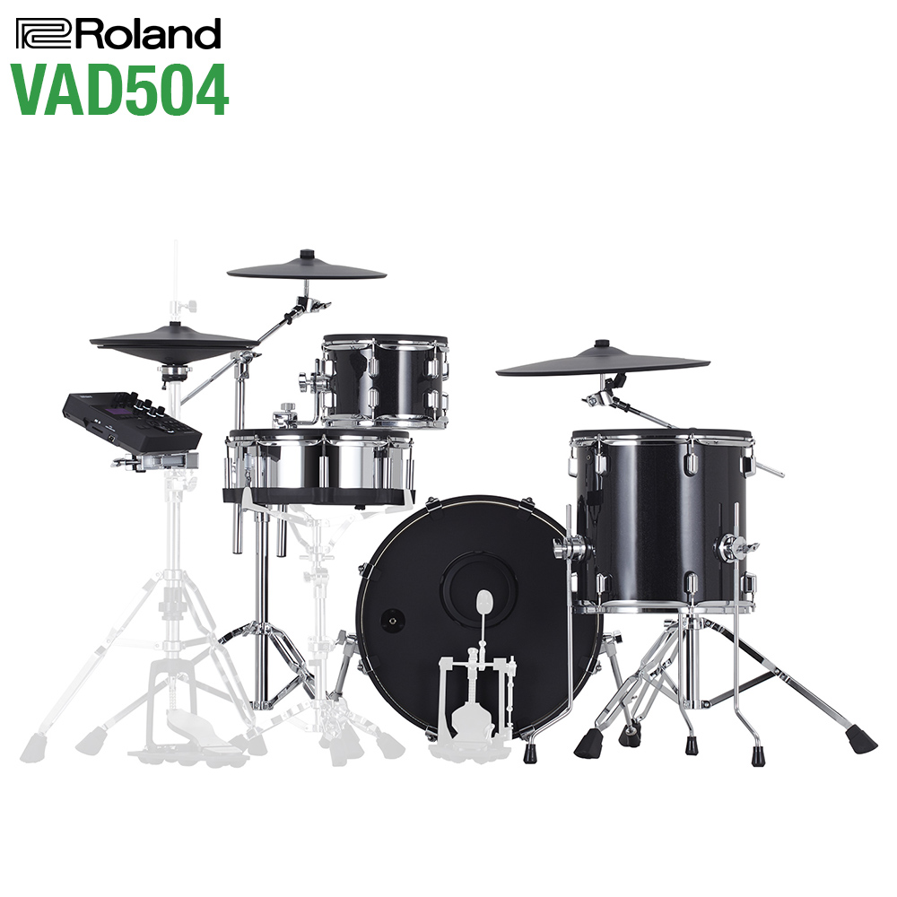 今だけハードウェアプレゼント!】 Roland VAD504 電子ドラム セット